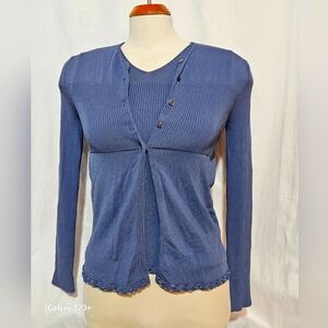 Vintage Dressy Cami Sweater Combo